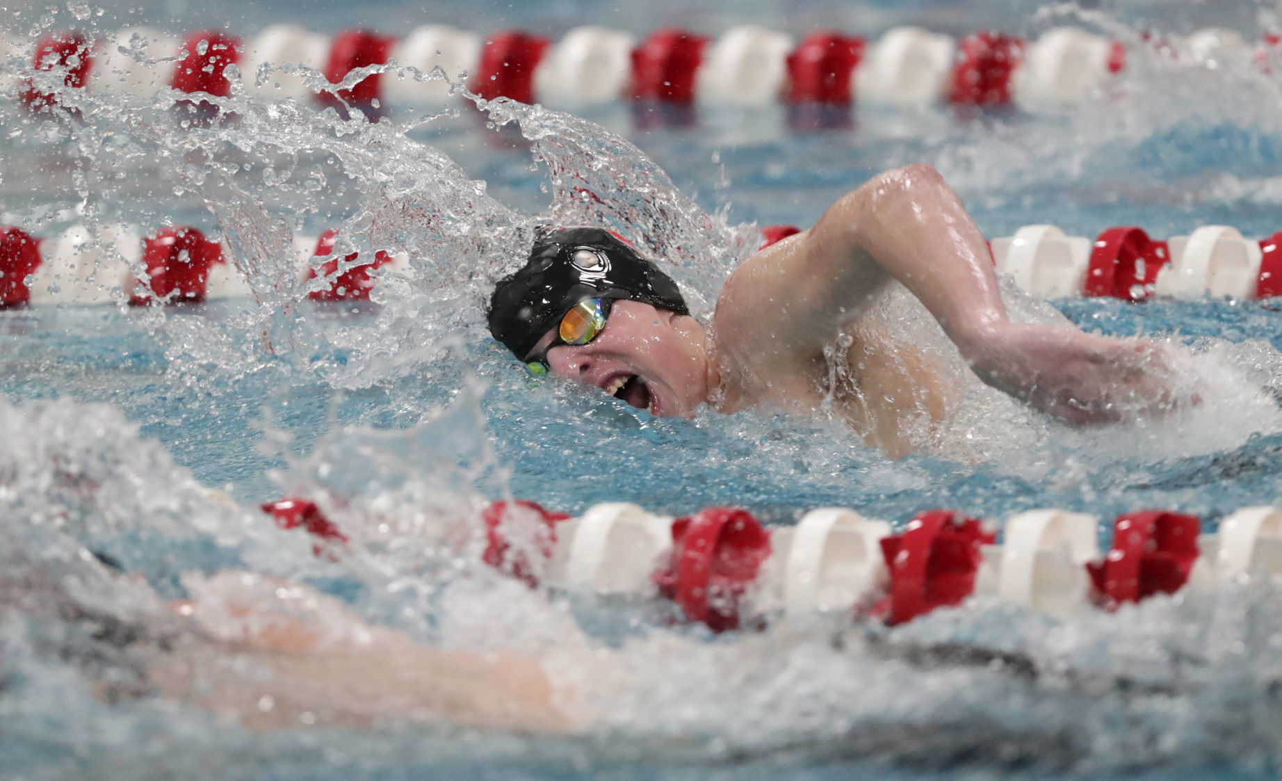 WIAA Division 1 sectional boys swim meet